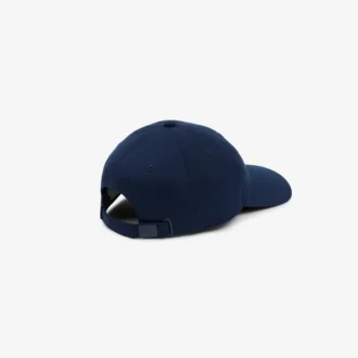Casquette à badge en sergé de coton