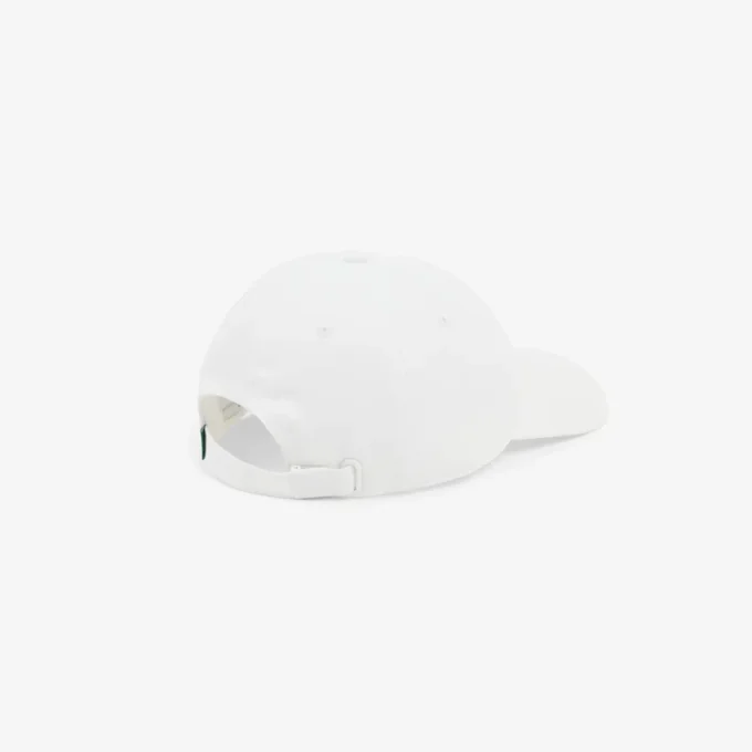 Casquette à badge en sergé de coton Casquette à badge en sergé de coton