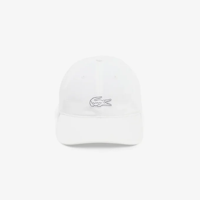 Casquette à badge en sergé de coton Casquette à badge en sergé de coton