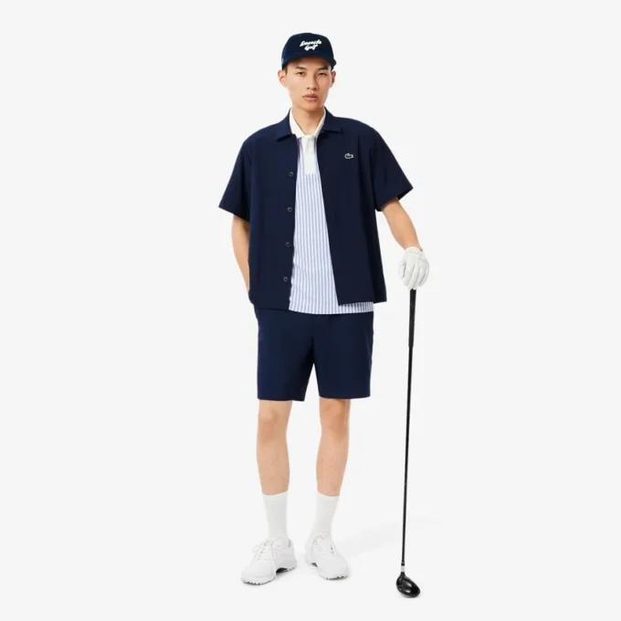 Casquette de golf en velours côtelé brodée pour homme Casquette de golf en velours côtelé brodée pour homme