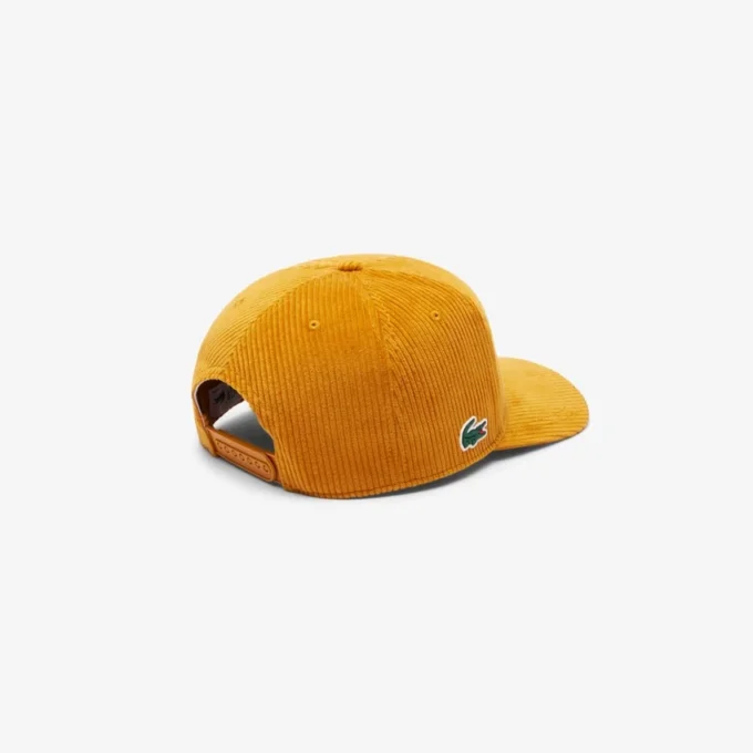 Casquette de golf en velours côtelé brodée pour homme Casquette de golf en velours côtelé brodée pour homme