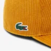 Casquette de golf en velours côtelé brodée pour homme Casquette de golf en velours côtelé brodée pour homme