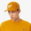 Casquette de golf en velours côtelé brodée pour homme Casquette de golf en velours côtelé brodée pour homme