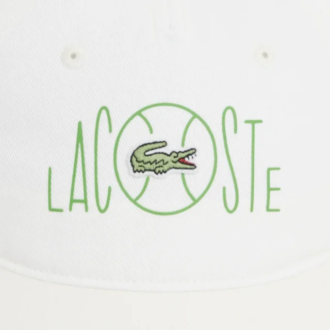 Casquette en sergé de coton imprimé Casquette en sergé de coton imprimé