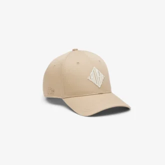 Casquette en twill de coton brodée