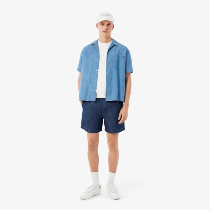 Casquette en twill de coton brodée Casquette en twill de coton brodée