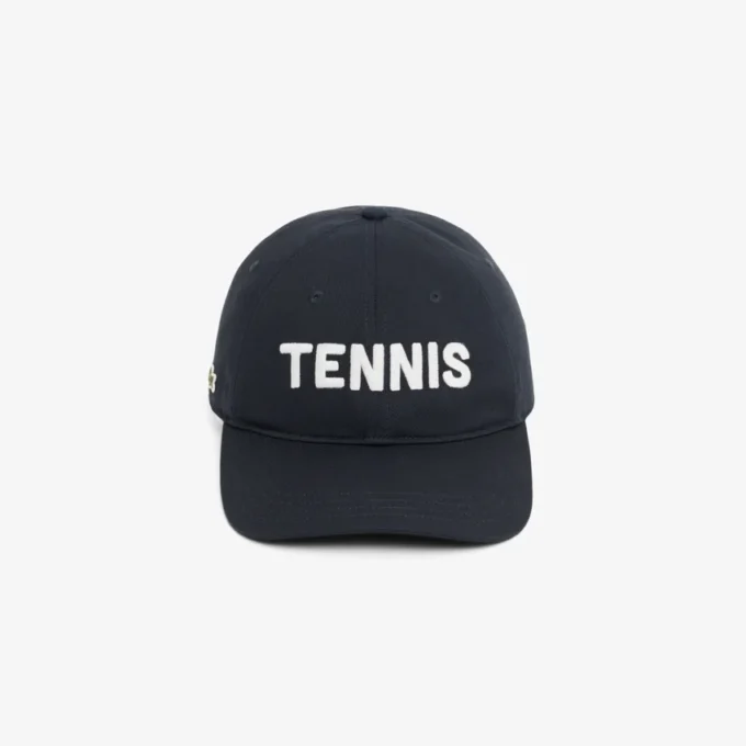 Casquette en twill de coton brodée Casquette en twill de coton brodée