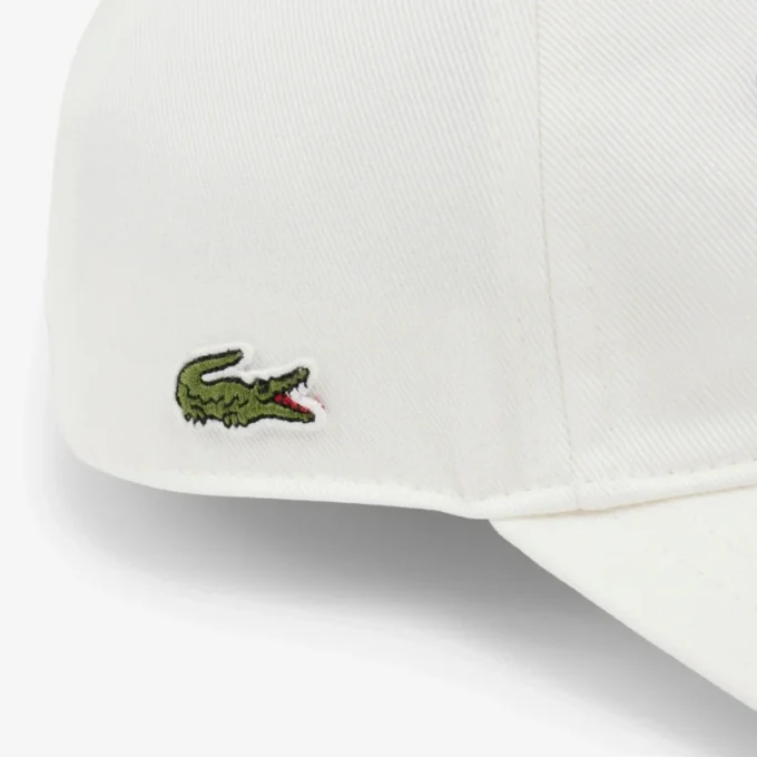 Casquette en twill de coton brodée Casquette en twill de coton brodée