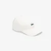 Casquette unisexe en coton avec crocodile en relief