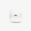 Casquette unisexe en coton avec crocodile en relief
