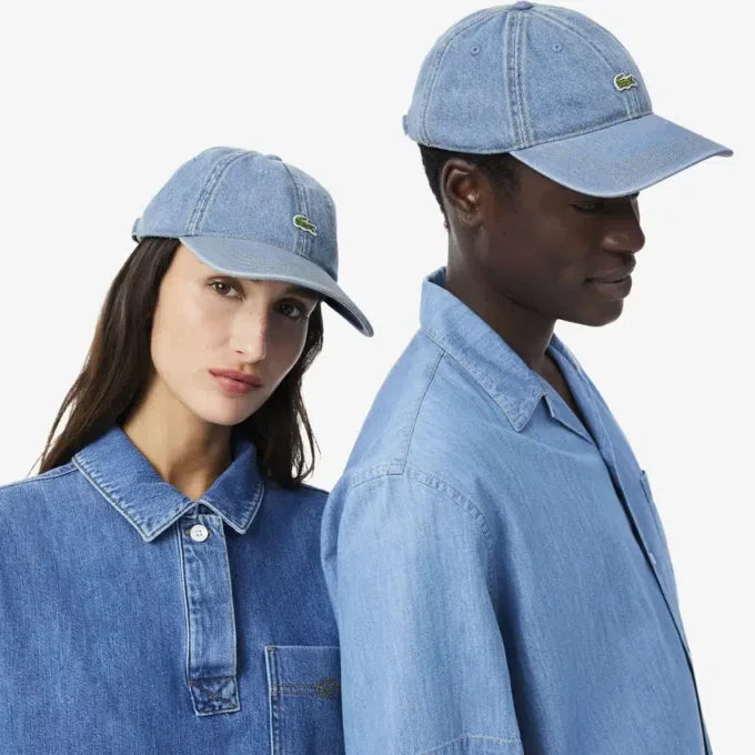 Casquette unisexe en denim de coton