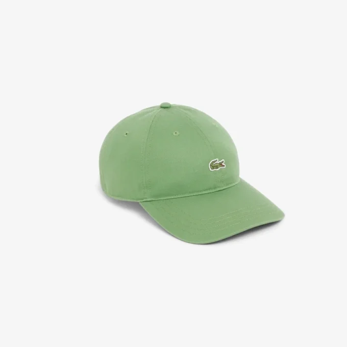 Casquette unisexe en sergé de coton