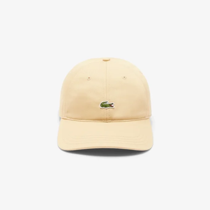 Casquette unisexe en sergé de coton