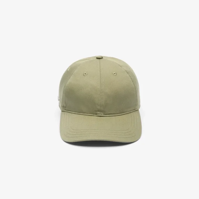 Casquette unisexe en sergé de coton