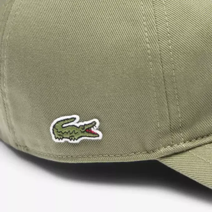 Casquette unisexe en sergé de coton