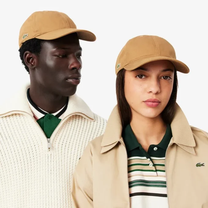 Casquette unisexe en sergé de coton