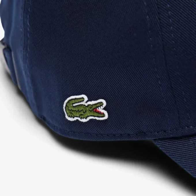 Casquette unisexe en sergé de coton