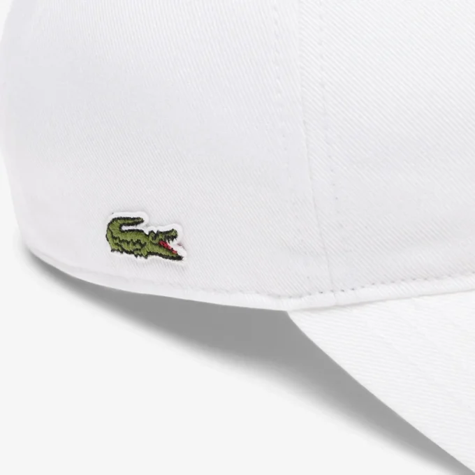 Casquette unisexe en sergé de coton