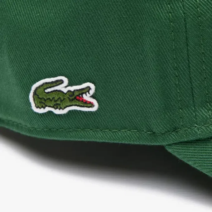 Casquette unisexe en sergé de coton