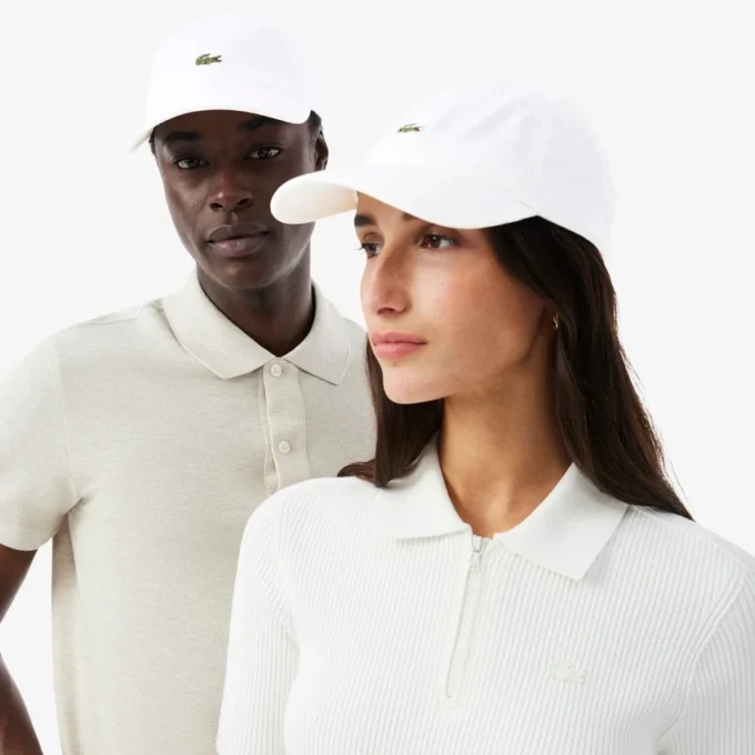 Casquette unisexe en sergé de coton