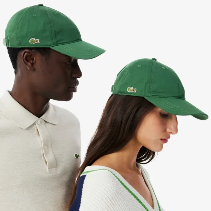 Casquette unisexe en sergé de coton
