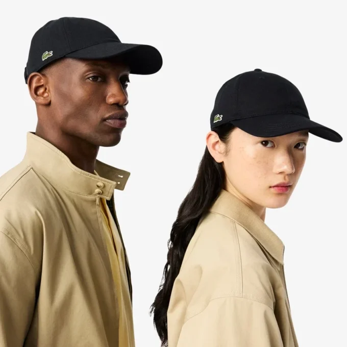 Casquette unisexe en sergé de coton