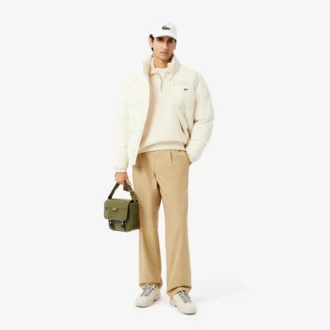 Casquette unisexe en twill de coton avec écusson Crocodile