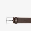 Ceinture en cuir grainé