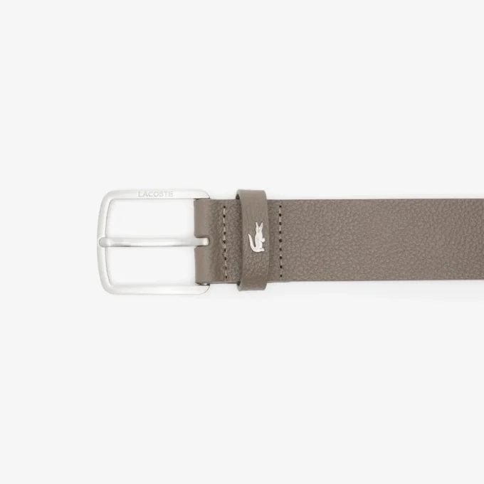 Ceinture en cuir grainé