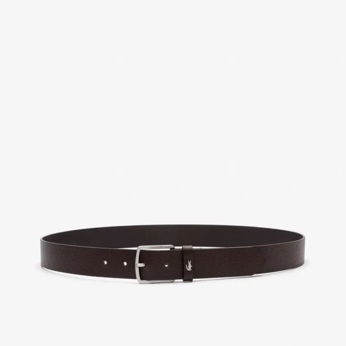 Ceinture en cuir grainé