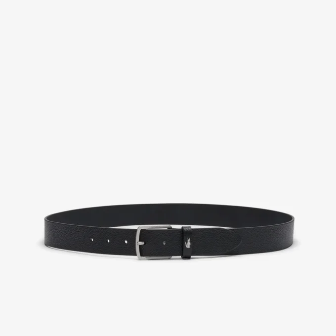 Ceinture en cuir grainé