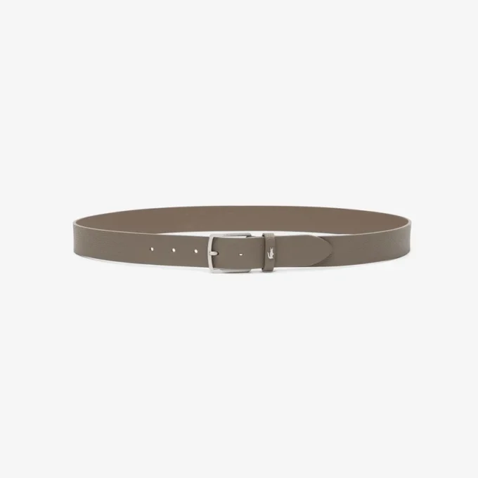 Ceinture en cuir grainé