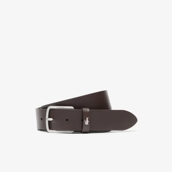 Ceinture en cuir lisse