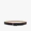 Ceinture en cuir lisse