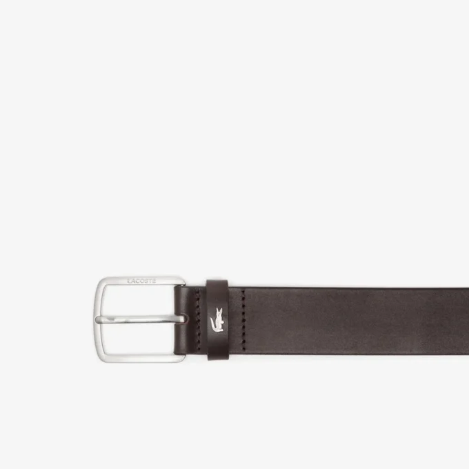 Ceinture en cuir lisse
