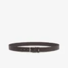 Ceinture en cuir lisse