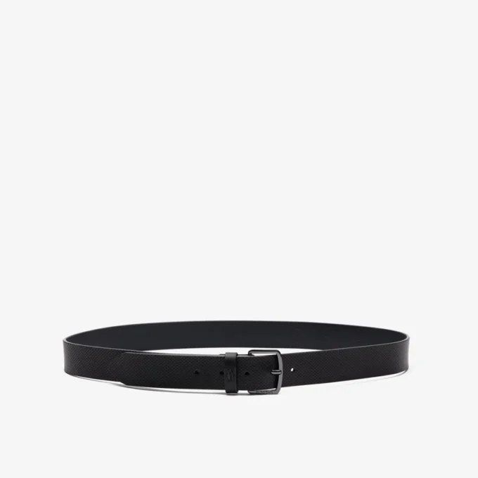 Ceinture en cuir perforé