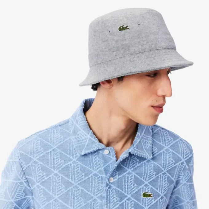 Chapeau seau en tissu éponge pour homme Chapeau seau en tissu éponge pour homme