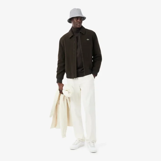 Chapeau seau unisexe en coton à carreaux double face Chapeau seau unisexe en coton à carreaux double face