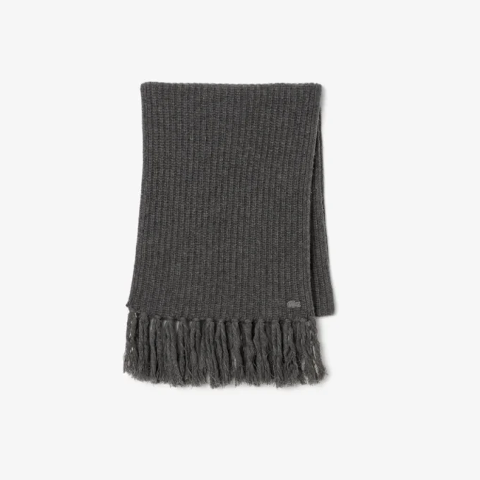 Écharpe en laine à franges pour femme Écharpe en laine à franges pour femme