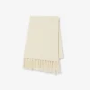 Écharpe en laine à franges pour femme Écharpe en laine à franges pour femme