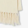 Écharpe en laine à franges pour femme Écharpe en laine à franges pour femme