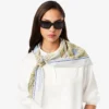 Écharpe imprimée Chantaco pour femme
