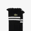 Chaussettes côtelées à bordure en dentelle pour femme Chaussettes côtelées à bordure en dentelle pour femme