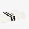 Chaussettes côtelées à bordure en dentelle pour femme Chaussettes côtelées à bordure en dentelle pour femme