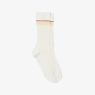 Chaussettes transparentes à côtes Runway