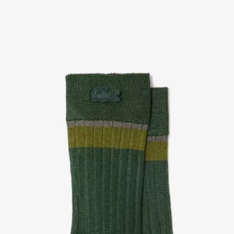 Chaussettes transparentes à côtes Runway