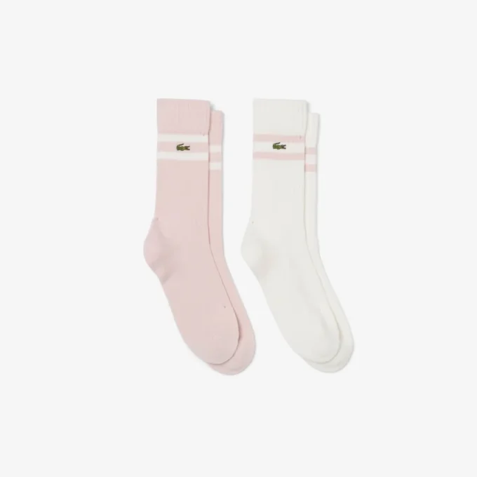 Chaussettes unisexes en coton côtelé Chaussettes unisexes en coton côtelé