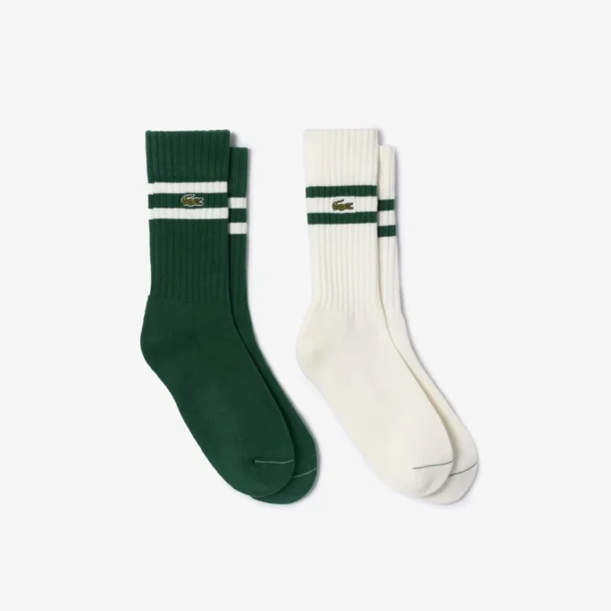 Chaussettes unisexes en coton côtelé Chaussettes unisexes en coton côtelé