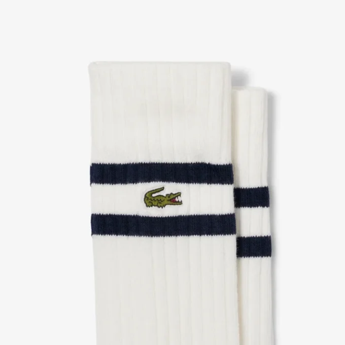 Chaussettes unisexes en coton côtelé Chaussettes unisexes en coton côtelé